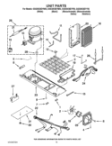 UNIT PARTS Diagram and Parts List for GSS30C6EYY03  Whirlpool Refrigerator