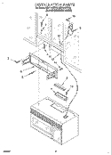 INSTALLATION Diagram and Parts List for MH7110XBQ0  Whirlpool Microwave