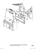 INSTALLATION Diagram and Parts List for MHE10RW0  Roper Microwave