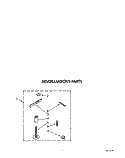MISCELLANEOUS Diagram and Parts List for LA9800XTW1  Whirlpool Washer