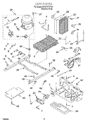 UNIT Diagram and Parts List for 6GD27DFXFS01  Whirlpool Refrigerator