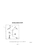 MISCELLANEOUS Diagram and Parts List for LA8800XSW2  Whirlpool Washer