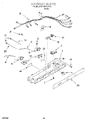CONTROL, LIT/OPTIONAL Diagram and Parts List for KSRB22QFBL01  KitchenAid Refrigerator