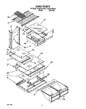SHELF Diagram and Parts List for TT20AKXZN01  Whirlpool Refrigerator