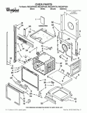 Part Location Diagram of W10192043 Whirlpool Use & Care Guide (Oven)
