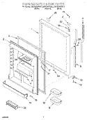 Part Location Diagram of 2195994B Whirlpool ENDCAP-HDL