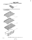 SHELF Diagram and Parts List for EL15CCXMWR0  Whirlpool Refrigerator