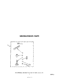 MISCELLANEOUS Diagram and Parts List for LA5430XSW0  Whirlpool Washer