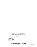 MISCELLANEOUS Diagram and Parts List for DU9400XY0  Whirlpool Dishwasher