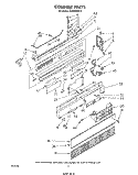 Part Location Diagram of 303664 Whirlpool Control, Power Supply