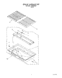 GRILLE MODULE KIT Diagram and Parts List for SC8900EXB1  Whirlpool Cooktop