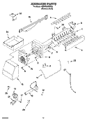 ICEMAKER PARTS Diagram and Parts List for KBRP20ERSS00  KitchenAid Refrigerator