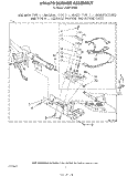 694670 BURNER Diagram and Parts List for LG6811XSW0  Whirlpool Dryer