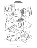 UNIT Diagram and Parts List for EHD192XKWR0  Whirlpool Refrigerator