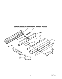 REFRIGERATOR CONTROL PANEL Diagram and Parts List for KSSS48DWX01  KitchenAid Refrigerator