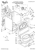 Part Location Diagram of LIT8314832 Whirlpool Literature Parts (Use & Care Guide)