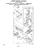 688637 BURNER Diagram and Parts List for LG5651XKW0  Whirlpool Dryer