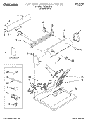 SECTION Diagram and Parts List for TEDX640JQ0  Estate Dryer