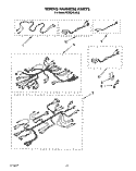 WIRING HARNESS Diagram and Parts List for KEBS246YBL2  KitchenAid Wall Oven