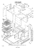 SECTION Diagram and Parts List for RB760PXT1  Whirlpool Range