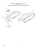 BACKGUARD Diagram and Parts List for F4507W0  Roper Range