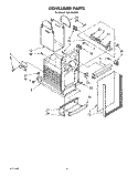 CONTAINER Diagram and Parts List for TU8100XTP1  Whirlpool Trash Compactor