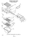 FREEZER LINER Diagram and Parts List for ED22MM1LWR1  Whirlpool Refrigerator