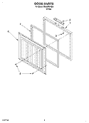 SECTION Diagram and Parts List for EH050FXKQ01  Whirlpool Freezer