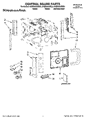 Part Location Diagram of WP8206488 Whirlpool Electronic Control