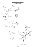 WIRING HARNESS Diagram and Parts List for DU7600XS2  Whirlpool Dishwasher