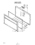 SECTION Diagram and Parts List for EH120CXLW7  Whirlpool Freezer