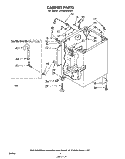 Part Location Diagram of 384795 Whirlpool Cabinet (Coffee)