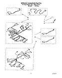 WIRING HARNESS Diagram and Parts List for KEBI271YBL3  KitchenAid Wall Oven