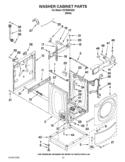 Part Location Diagram of W10330830 Whirlpool HARNS-WIRE