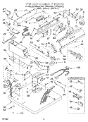 SECTION Diagram and Parts List for CEE2990AG3  Whirlpool Dryer