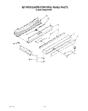REFRIGERATOR CONTROL PANEL Diagram and Parts List for KSSS36DWX00  KitchenAid Refrigerator