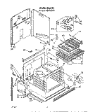 OVEN, LITERATURE Diagram and Parts List for KEMI300WBL1  KitchenAid Microwave Oven Combo