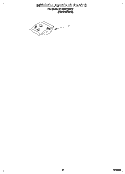 MISCELLANEOUS, LIT/OPTIONAL Diagram and Parts List for DU800CWDB0  Whirlpool Dishwasher