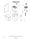 ACCESSORY Diagram and Parts List for TU8150XTP0  Whirlpool Trash Compactor