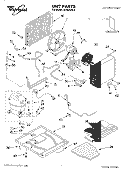 Part Location Diagram of 1185741 Whirlpool EVAPORATOR