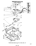 MACHINE Diagram and Parts List for LA5700XPW3  Whirlpool Washer
