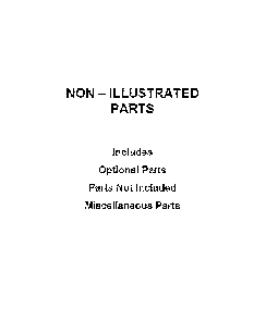 Optional parts (not included) Diagram and Parts List for WED7120HW0  Whirlpool Dryer