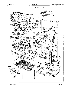 03 - Fresh Food Compartment Diagram and Parts List for RB17GA-3A  Whirlpool Refrigerator