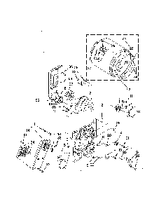 Bulkhead Diagram and Parts List for 11062842101  Kenmore Dryer