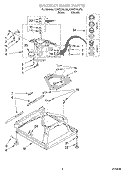 MACHINE BASE Diagram and Parts List for KAWS750JQ0  KitchenAid Washer
