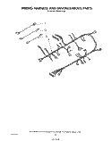 WIRING HARNESS, MISCELLANEOUS, LIT/ Diagram and Parts List for KHMS105S0  KitchenAid Microwave