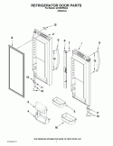 Part Location Diagram of 13107737SQ Whirlpool DOR-FIP Stainless Steel