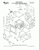 OVEN PARTS Diagram and Parts List for RBS277PVQ03  Whirlpool Wall Oven