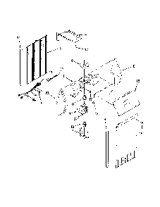 Air flow Diagram and Parts List for 10658982801  Kenmore Refrigerator