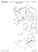 SECTION Diagram and Parts List for TD2500XF0  Whirlpool Dehumidifier